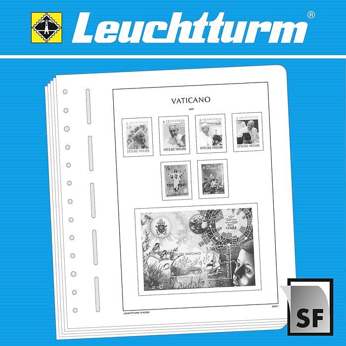 LEUCHTTURM hojas preimpresas Vaticano 2013-2017