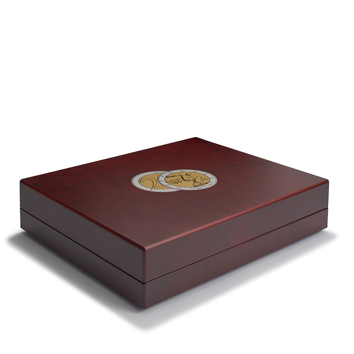 Volterra Quattro - Estuche para 140 monedas de 2 Euro en cápsulas