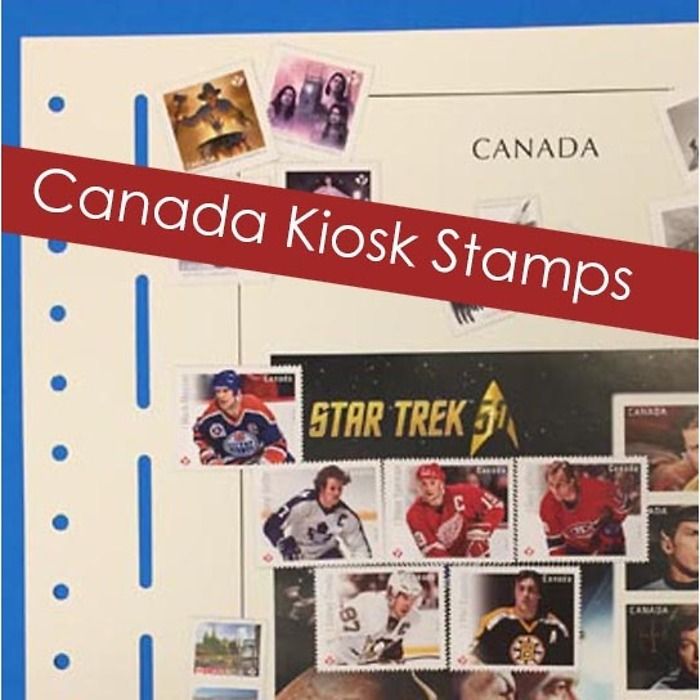 LEUCHTTURM Suplemento-SF Canadá Kiosk Stamps 2016