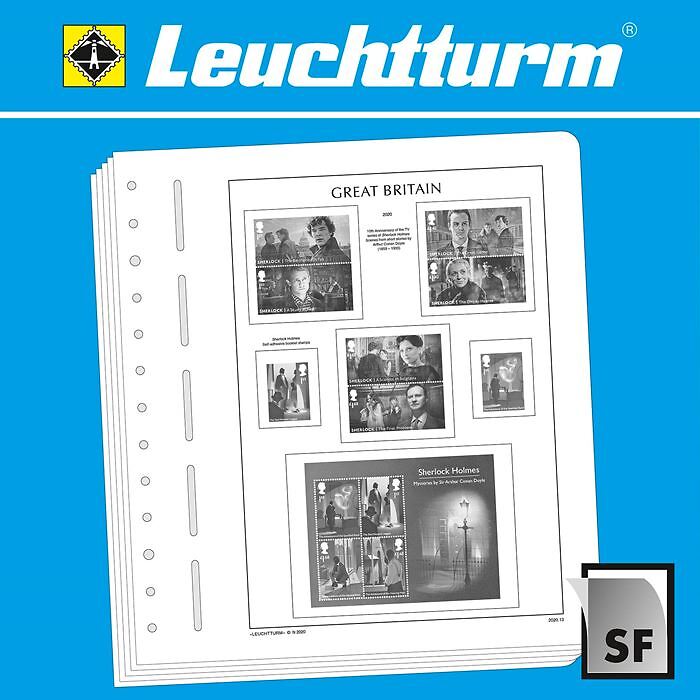 Leuchtturm SF-hojas preimpresas Gran Bretaña 2015-2019