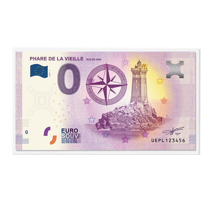 Fundas protectoras BASIC para  billetes de banco y “Euro Souvenir”, 140 x80 mm, paq.de 50