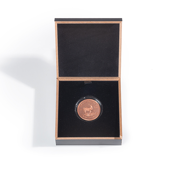 Estuche LUXOR por una moneda en cápsule de moneda (diámetro interior 33 mm)