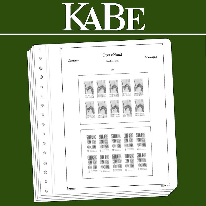 KABE Suplemento-OF República Federal de Alemania carnets 2019