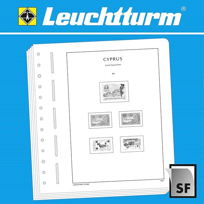 Leuchtturm suplemento-SF Chipre-correo turco 2019
