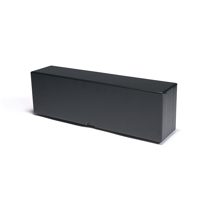 Caja archivadora Logik para 40 lingote de oro en blíster, formato vertical, negro