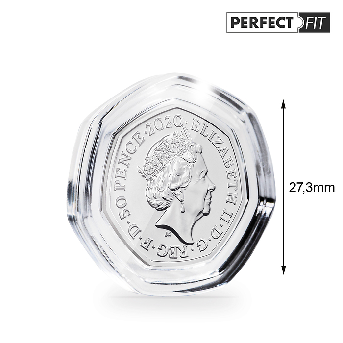 Cápsulas Ultra Perfect Fit para 50 p (27,30 mm), paquete de 10