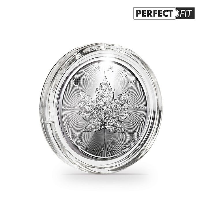 Cápsulas ULTRA Perfect Fit para 1 oz. Maple Leaf argent (38,00 mm), paquete de 10