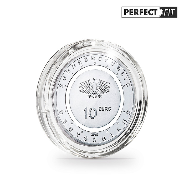 Cápsulas Ultra Perfect Fit para alemanes 10 Euro (28,75 mm), paquete de 10