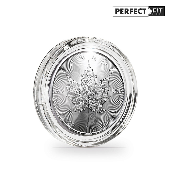 Cápsulas Ultra Perfect Fit para 1 oz. Maple Leaf argent (38,00 mm), paquete de 100