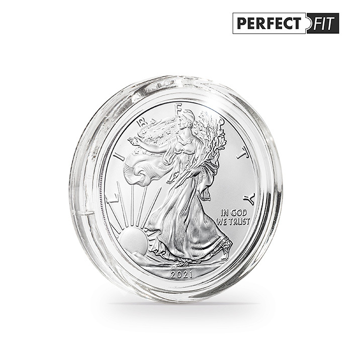 Cápsulas Ultra Perfect Fit para 1 oz. argent 40,6 mm(z.B.American Eagle),paquetede100