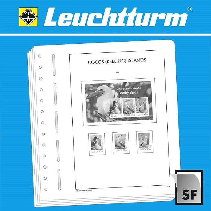 Leuchtturm SF suplemento Islas Cocos (Keeling) 2020