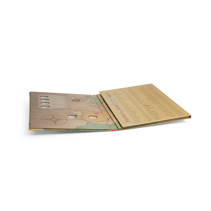 Álbum para monedas Presso, Eur o-Collection, 25x 2 Euro 'Ninos'