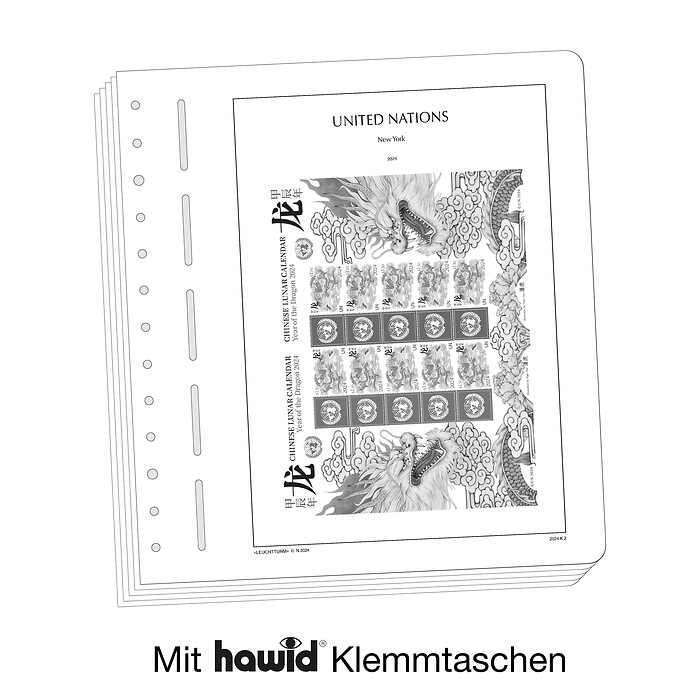 Leuchtturm suplemento-SF ONU Nueva York-minihoja 2021