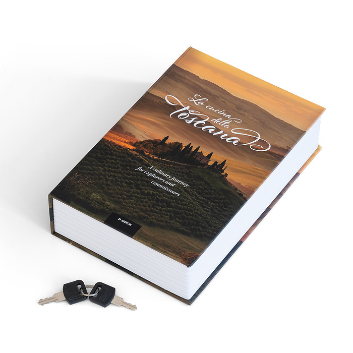 Libro-caja fuerte 'Toscana', edición en inglés