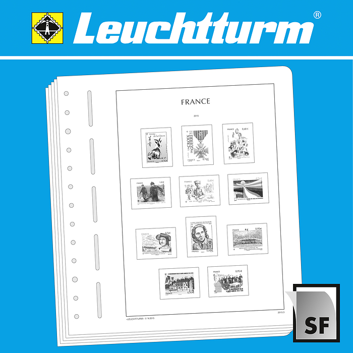 Leuchtturm suplemento-SF Francia-blocs 'Edition Spéciale' 2021
