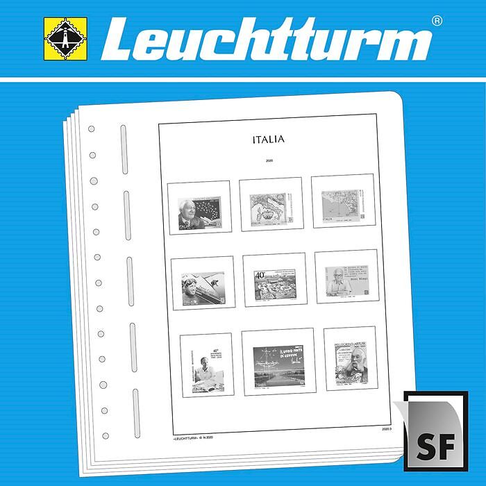 Leuchtturm SF-hojas preimpresas Italia 2020-2024