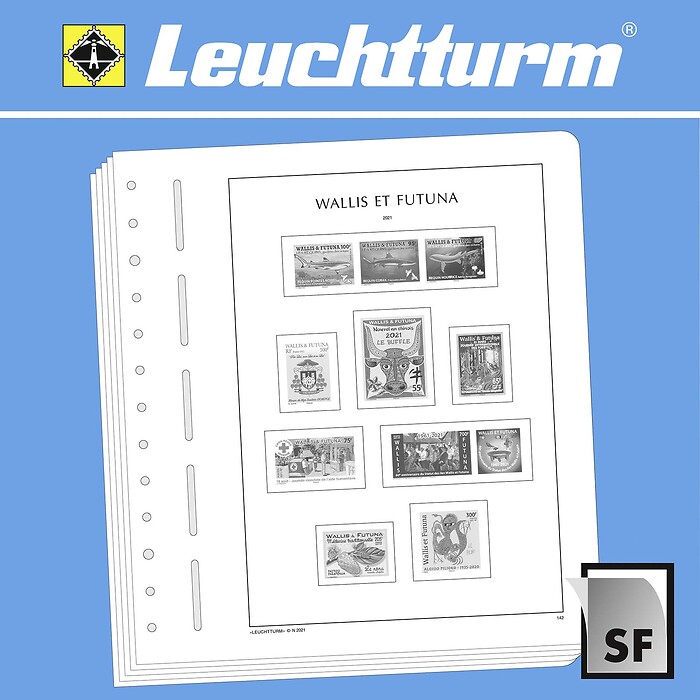 Leuchtturm suplemento-SF Wallis y Futuna 2021