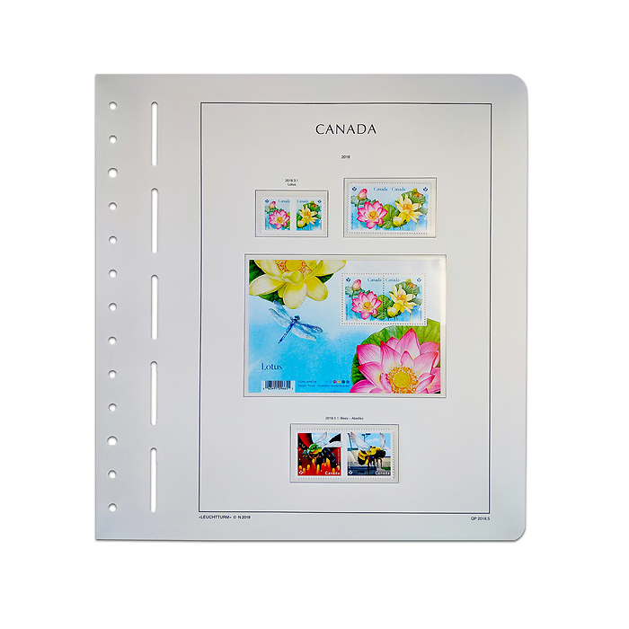 Leuchtturm suplemento-SF Canadá Quarterly Packs 'Christopher Plummer' 2021