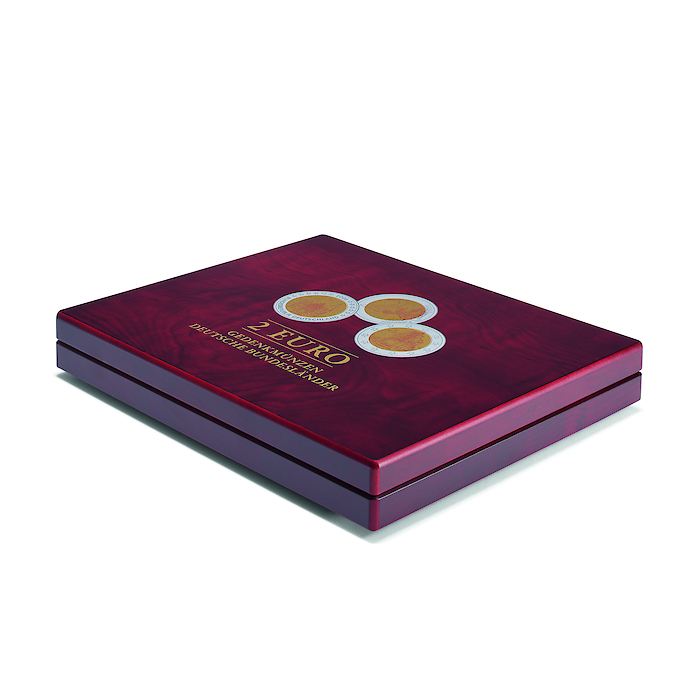 Volterra Uno - Estuche para 16 monedas conmemorativas alemanas de 2€ en cápsulas