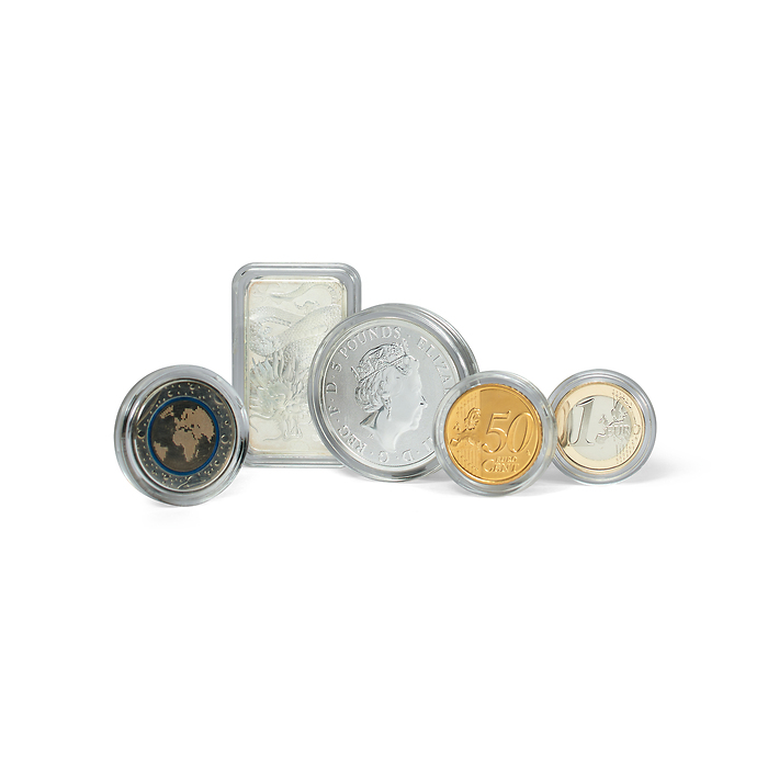 Cápsulas de monedas Ultra Perfect Fit Austria de 5 Euros (28,50 mm), paquete de 100