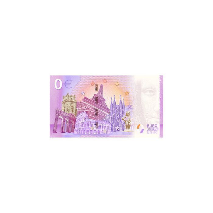 Leuchtturm billete-souvenir de cero euro “Brandaris'