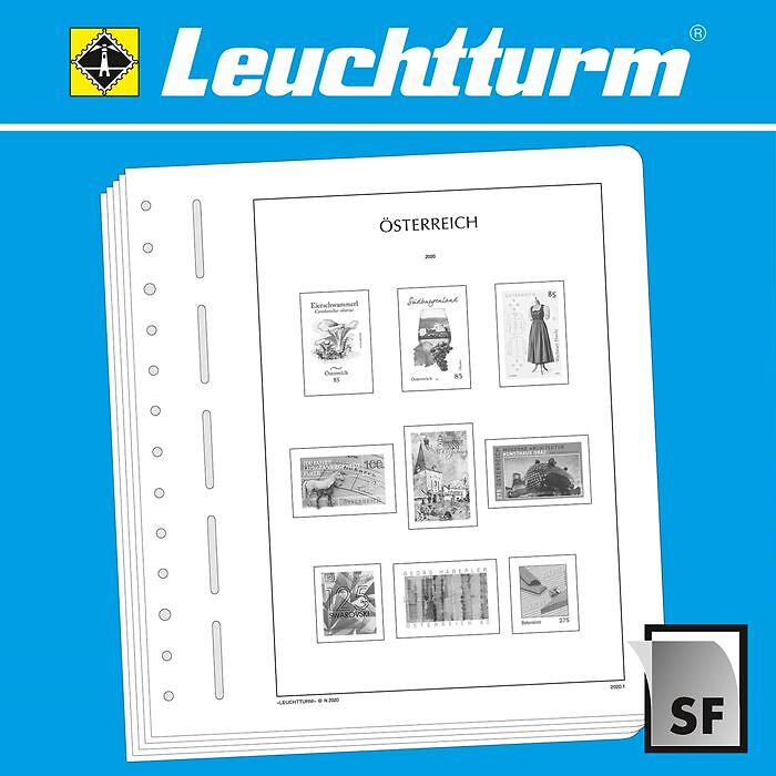 LEUCHTTURM Suplemento-SF Austria - Dispenser-sellos 2022