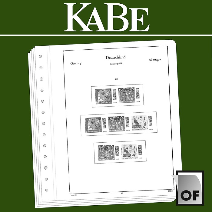 KABE OF suplemento República Federal de Alemania combinaciones 2022