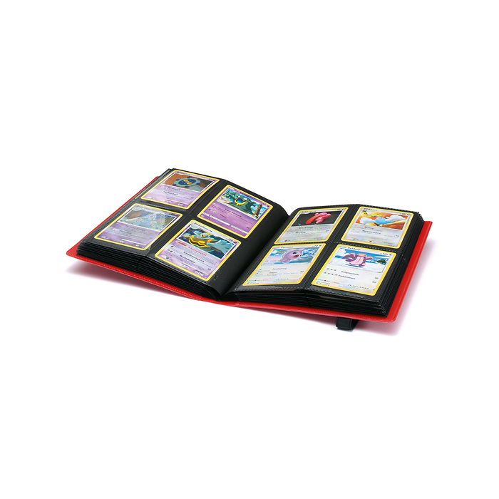 Álbum TCG Slim Small rojo para hasta 160 Trading Cards
