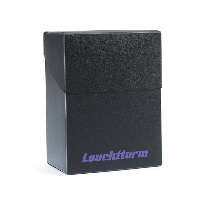 TCG deck box negro para hasta 100 Trading Cards