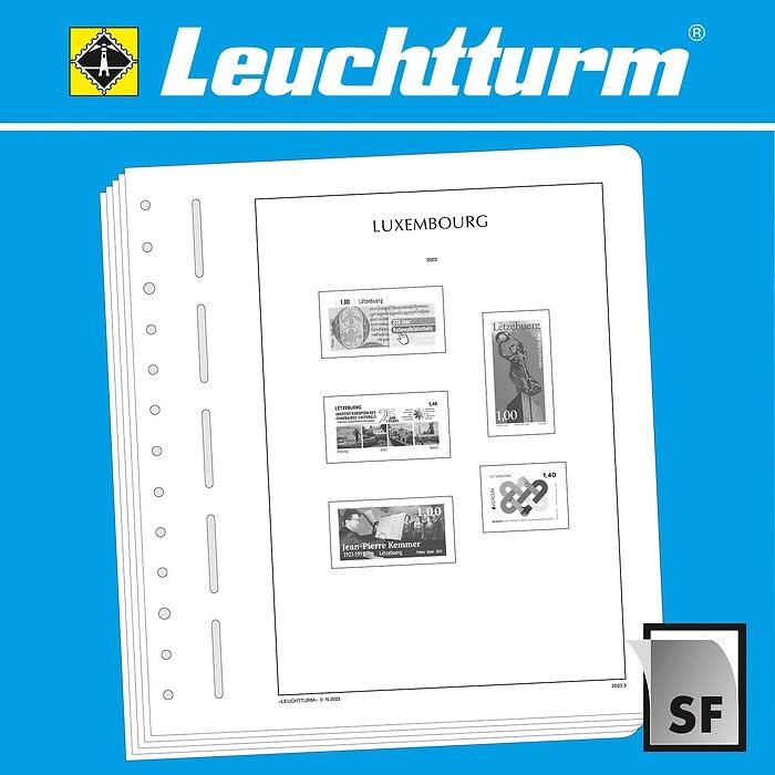 LEUCHTTURM Suplemento-SF Luxemburgo 2023