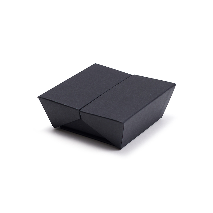 Estuche Porta para una cápsula de moneda redonda de 33 mm, negro