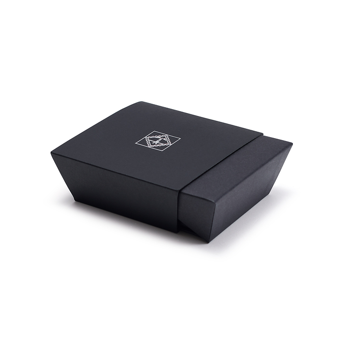 Estuche Porta para una cápsula de moneda redonda de 39/40 mm, negro