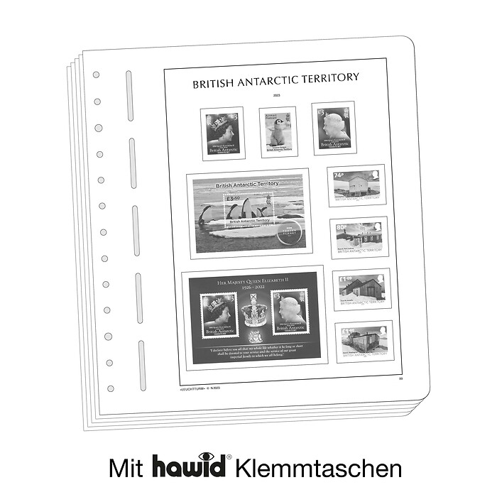 Leuchtturm Suplemento-SF Antártida Británica 2023