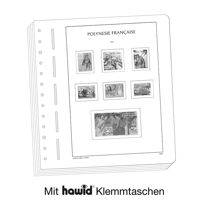 Leuchtturm Suplemento-SF Polinesia Francesa 2023