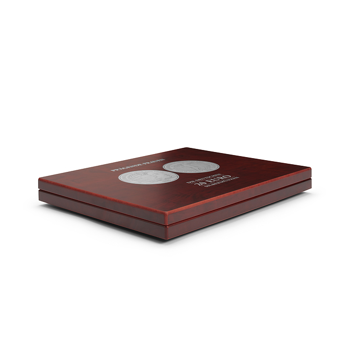 Volterra Uno - Estuche para 12 monedas alemanas de 20 euros 'Prägende Frauen', en cápsula