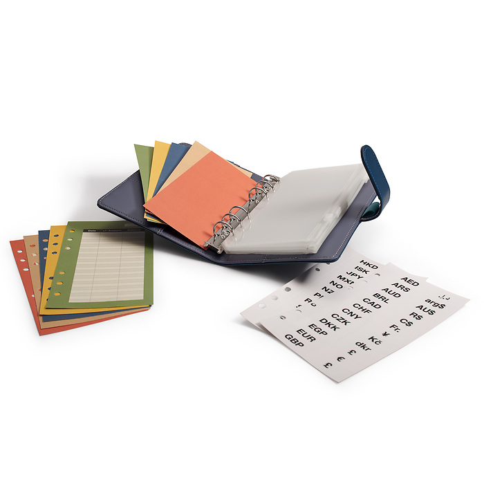 Oslo Midnight - Carpeta de anillas Travel Money incl. 5 fundas