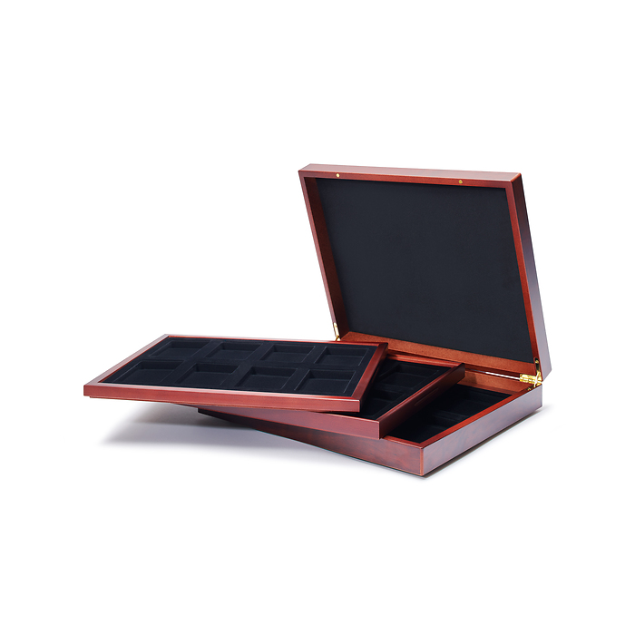 Volterra Trio - Estuche para 24 lingote de oro estampado en blíster