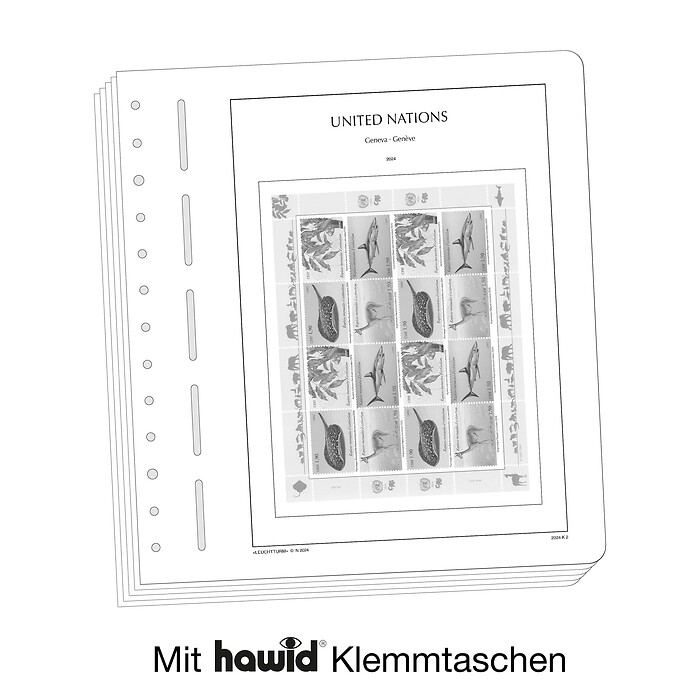 Leuchtturm Suplemento-SF ONU Ginebra-minihoja 2024