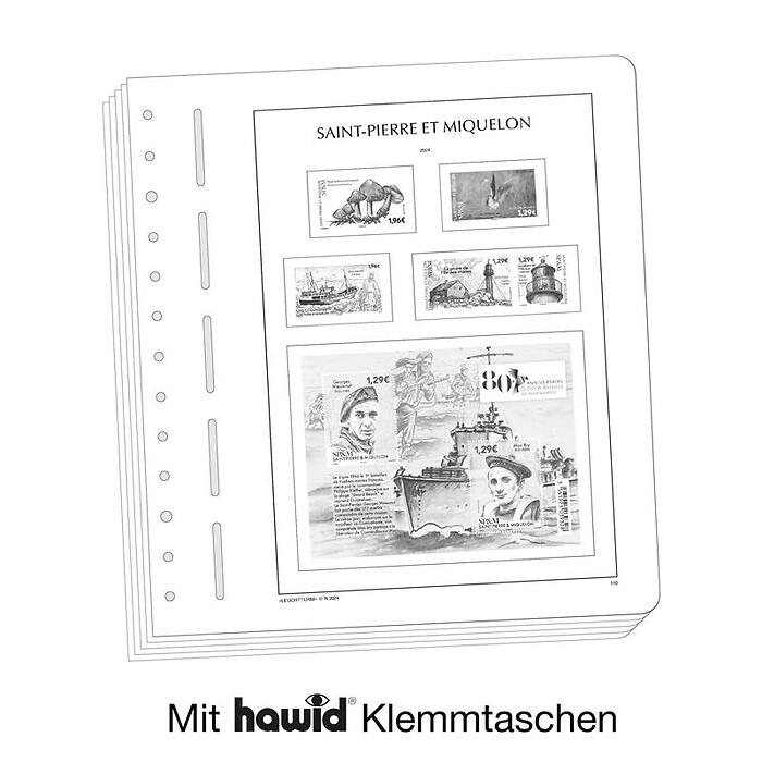 Leuchtturm Suplemento-SF St. Pierre y Miquelon 2024