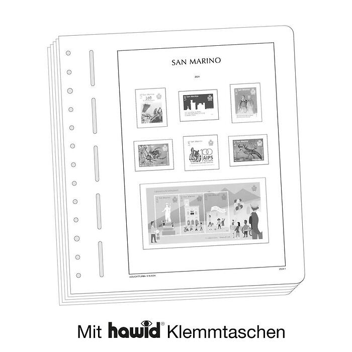 Leuchtturm suplemento-SF San Marino 2024