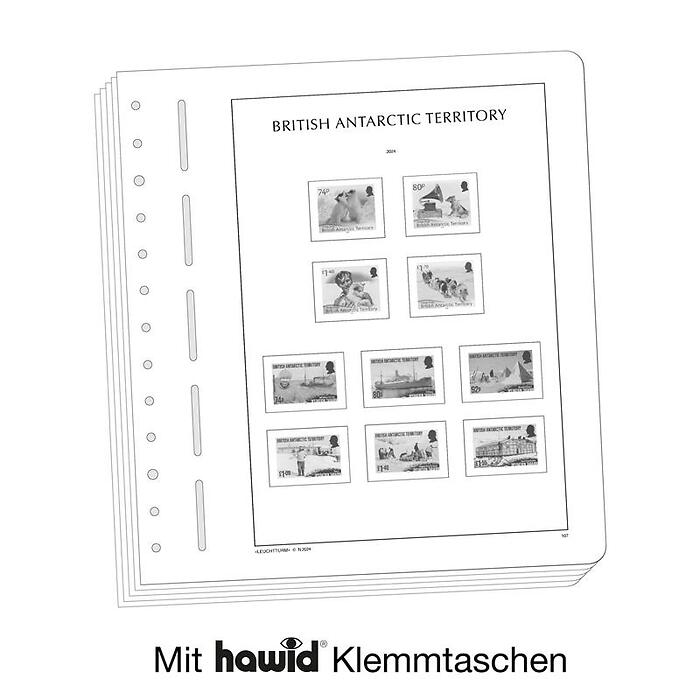 Leuchtturm suplemento-SF Antártida Británica 2024