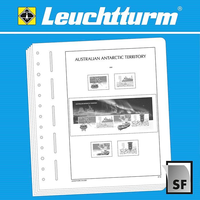 Leuchtturm SF Hojas preimpresas Antártida Australiana