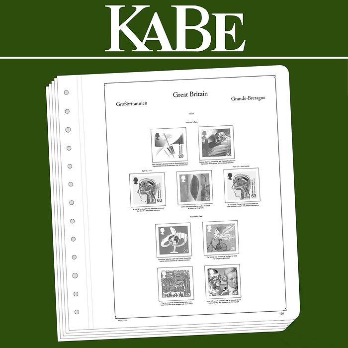 KABE OF-Hojas preimpresas Gran Bretaña