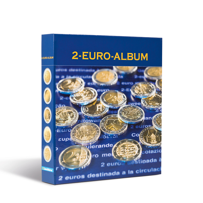 Numis Álbum preimpresa 2 Euro  des pays Européens. Version allemand.