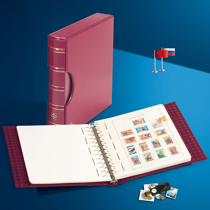 Leuchtturm SF-Álbum preimpresas tapas Perfect DP, diseño classic URSS