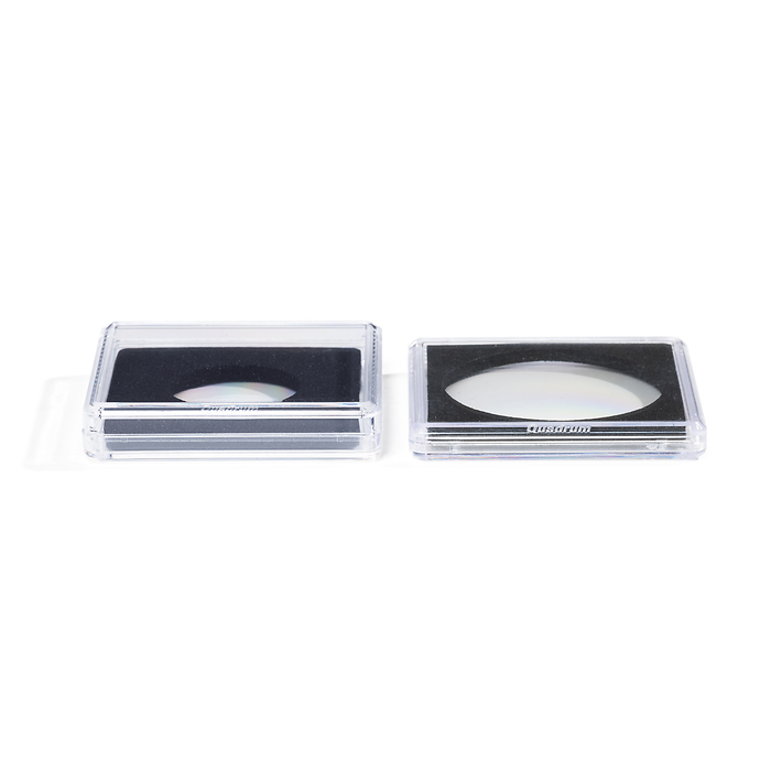 Cápsulas de monedas Quadrum High, altura de llenado 6 mm, paquete de 50