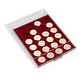 Bandeja para monedas MB 24 divisiones redondas de Grips 35 mm color humo