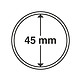 Cápsulas Grips para monedas de 45 mm, paquete de 10