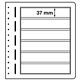 Leuchtturm Hojas en blanco-LB, 6 divisiones, 190x 37 mm