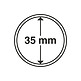Cápsulas Grips para monedas de 35 mm, paquete de 10